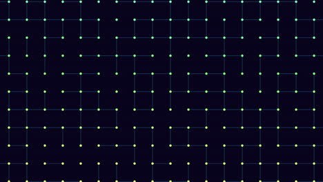 cuadrícula negra y púrpura vibrante patrón intrincado de cuadrados conectados en varios tonos