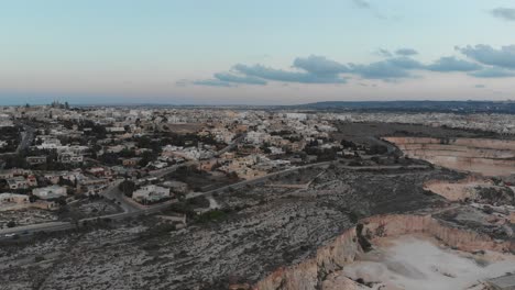 Aerial-drone-video-from-Malta,-Naxar-and-surroundings