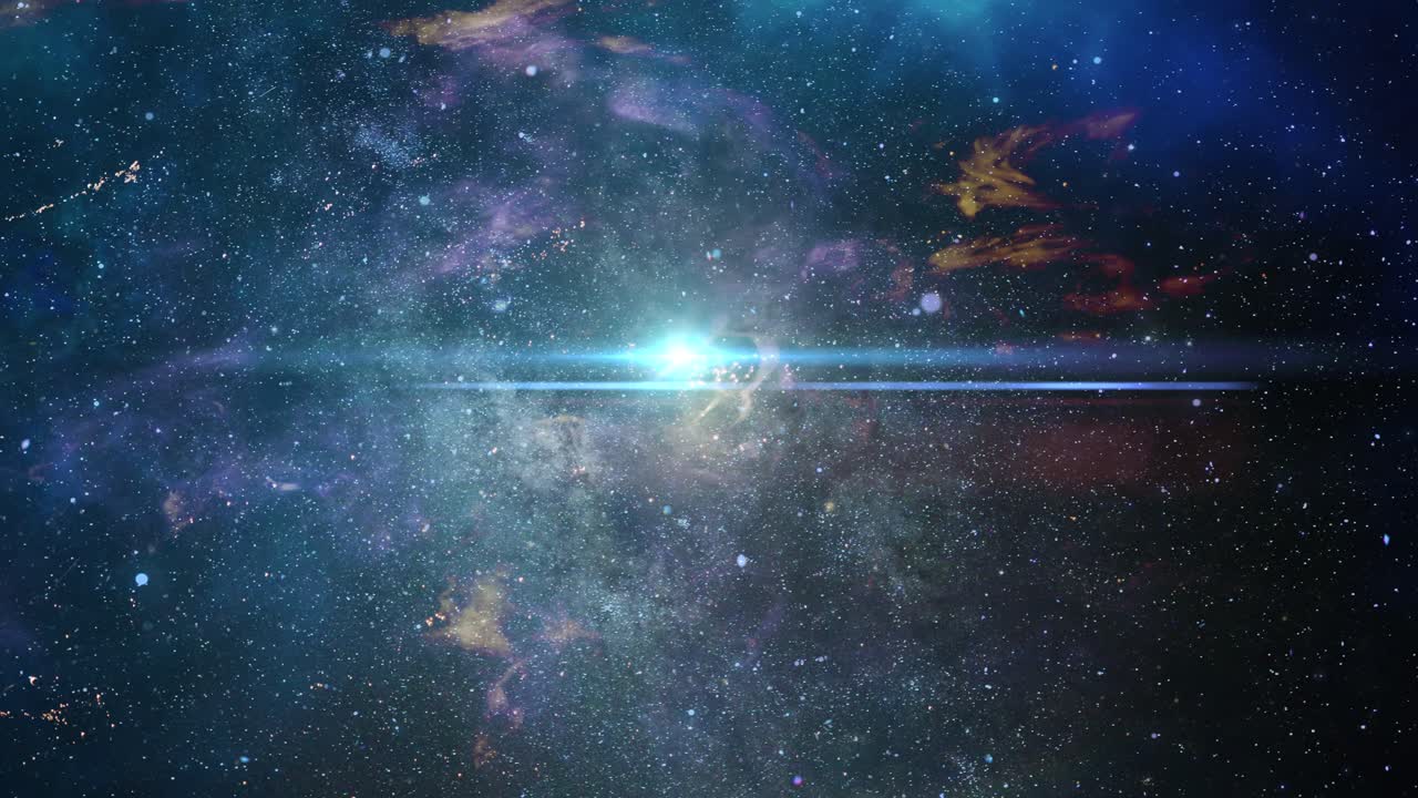 vista de la superficie de la nebulosa oscura