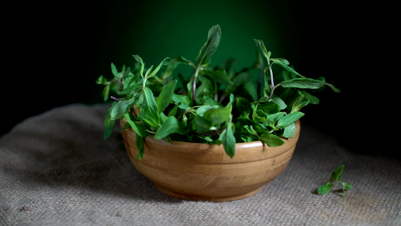 la menta se puede girar en bucle.