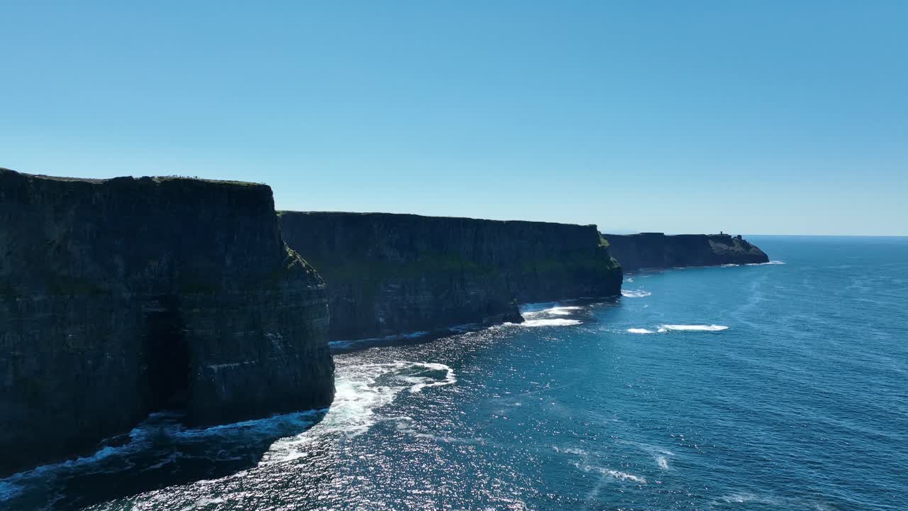 acantilados de moher drone fotage 003