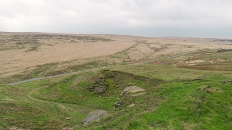 pule hill cerca de marsden en el condado de yorkshire.