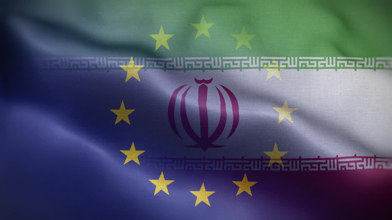 eu 이란 발 루프 배경 4k