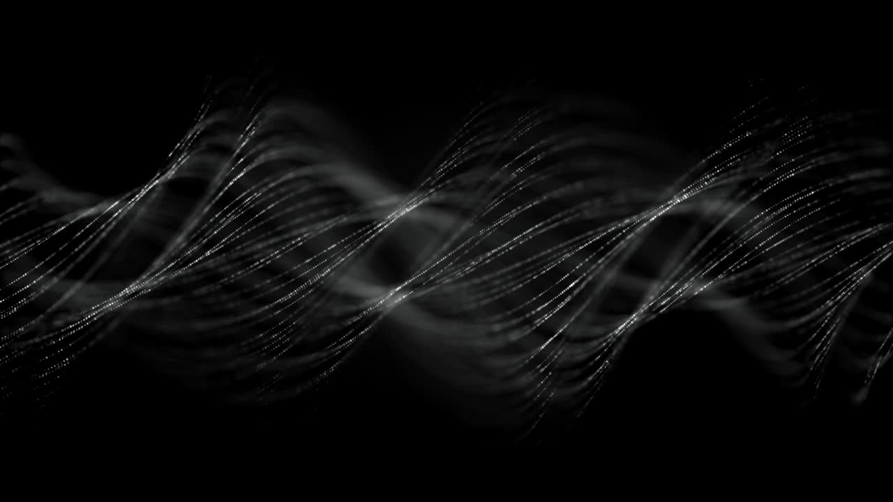 4k 추상 파동 라인 스 비디오 원활한 루프 스 비디오