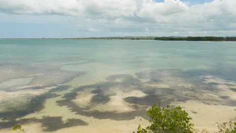 costa escarpada con océano pacífico en cabo rojo, puerto rico