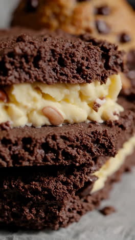 decadent chocolate dessert with creamy filling
