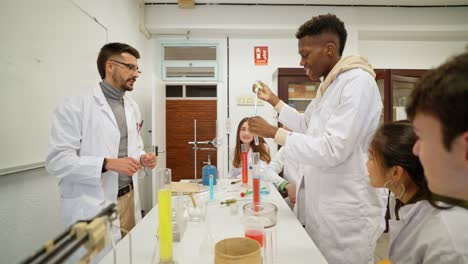 science class experiment