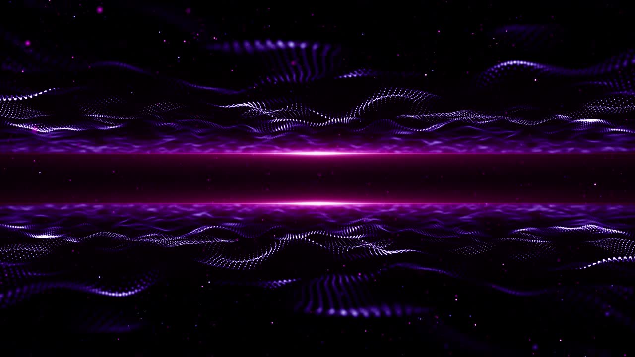 Particles dust abstract light bokeh motion titles cinematic background loop