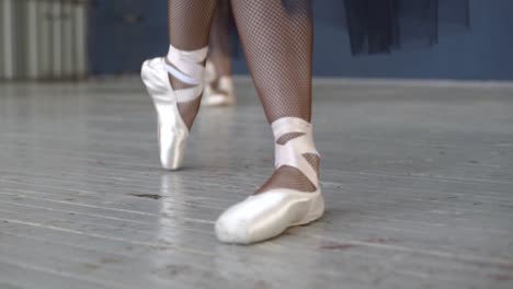 ballet dancers in pointe