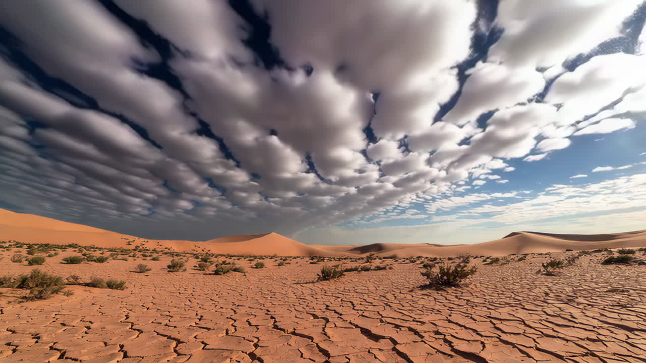 Dramatic Desert Cloudscape