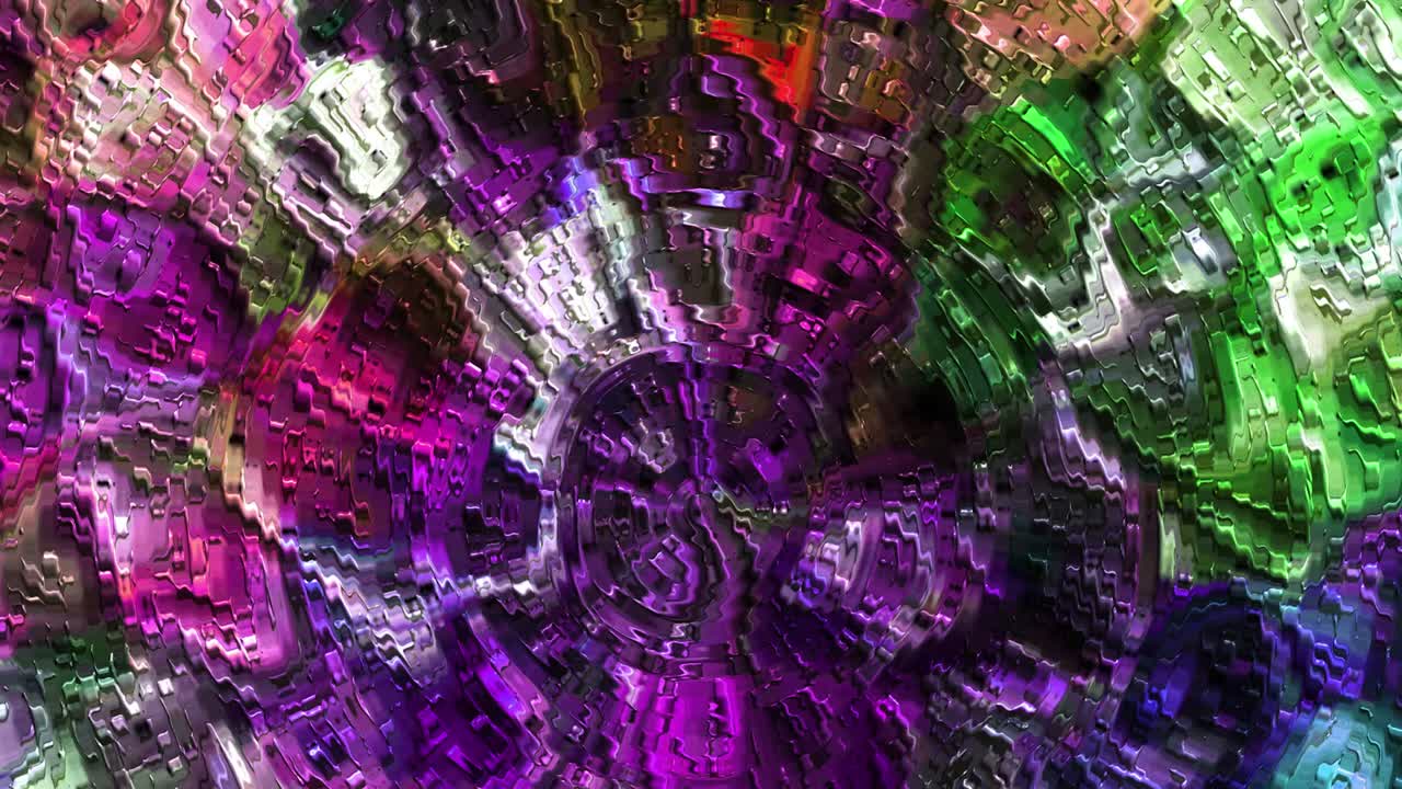 추상적인 다채로운 애니메이션.