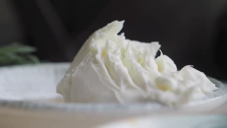 cream cheese close up