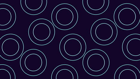 Circular blue and white pattern with radiating lines