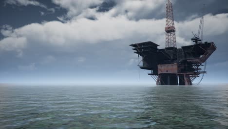 Large-Pacific-Ocean-offshore-oil-rig-drilling-platform