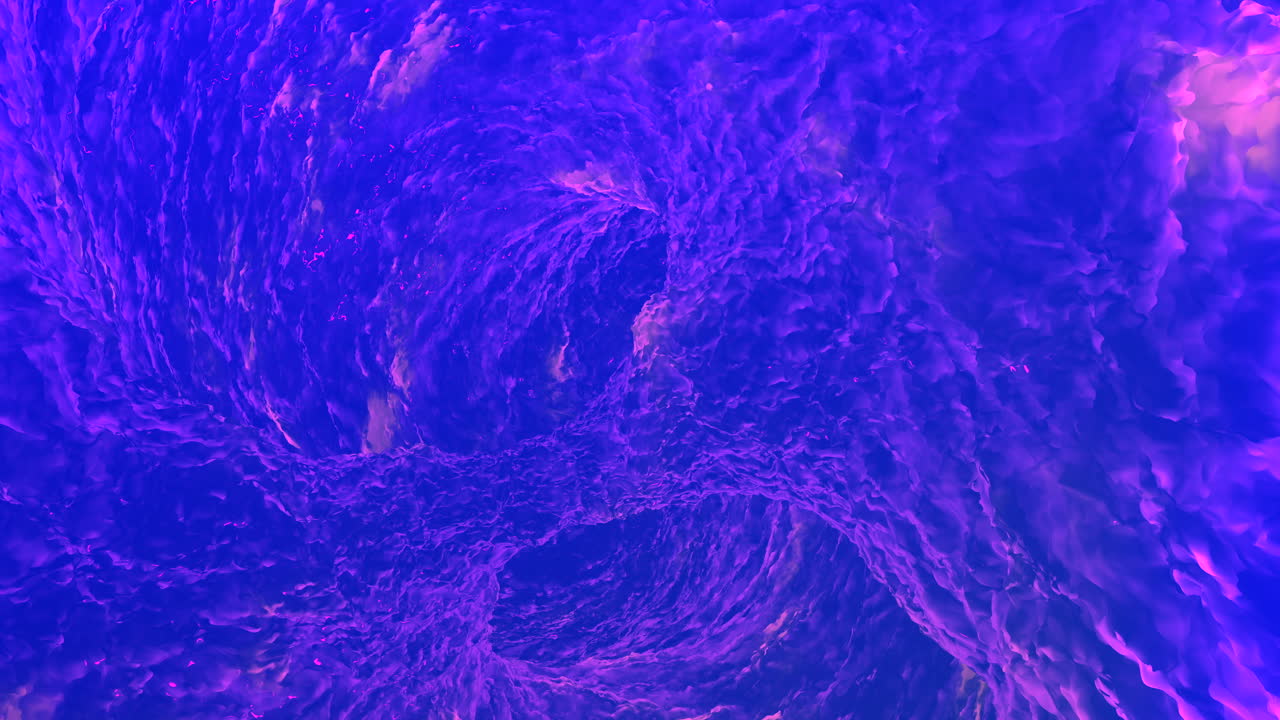 patrón de ondas de fantasía azul en el gradiente