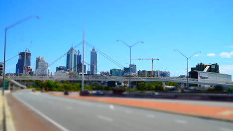 perth city downtown cars traffic crowds daytime 7 timelapse by taylor brant film