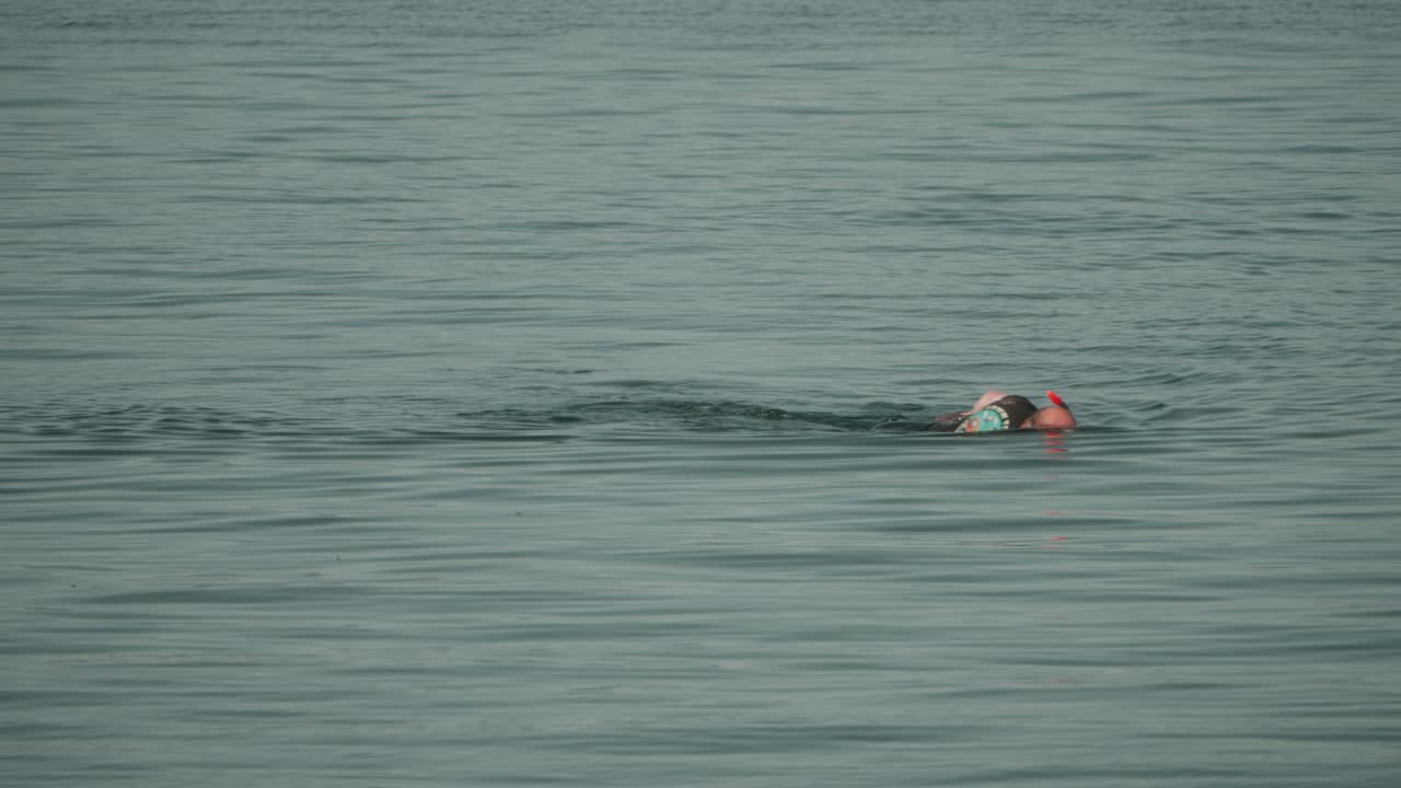 Slow Motion Ocean Exploration, Coastal Adventures, Aquatic Exercise