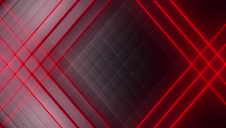 abstract geometric background with red lines