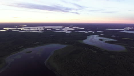 Aerial-over-midwest-lakes-and-waterways