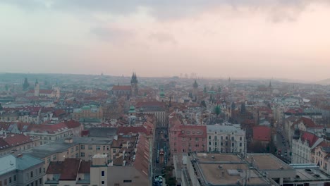 This-is-a-drone-footage-of-the-City-of-Prague,-Europe