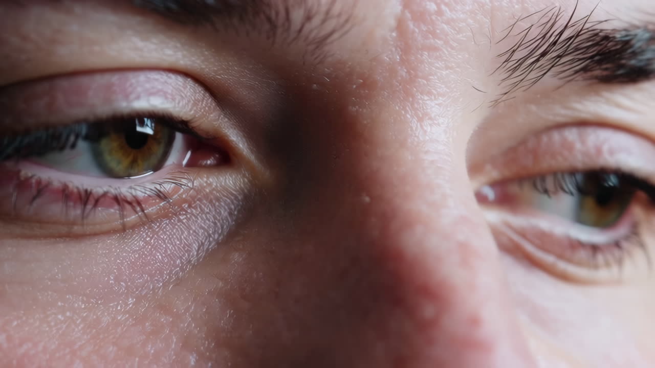 Closeup of Human Eyes