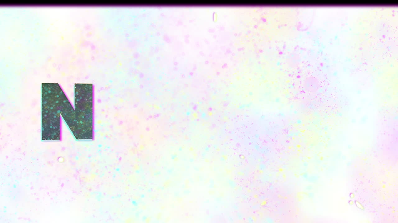 Black Friday Sale now on animated text graphic, full screen