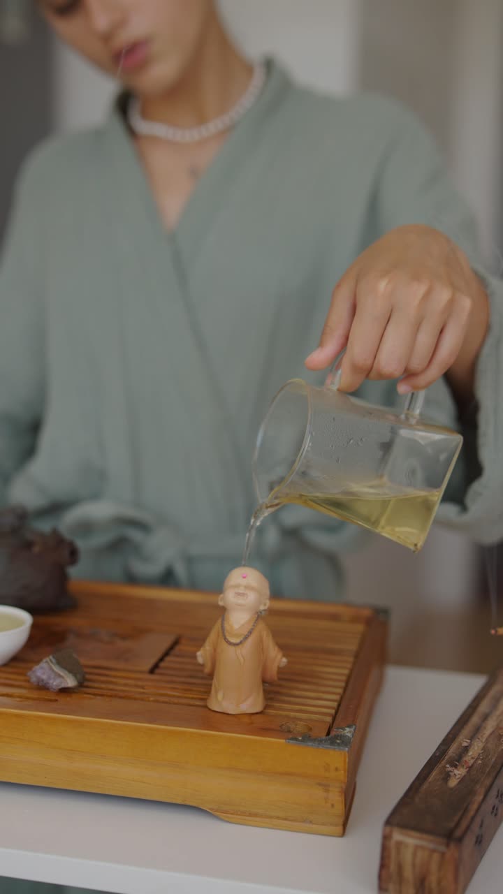 Tea Ceremony with Tea Set