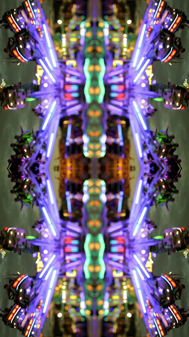 patrón de luz abstracto video vertical