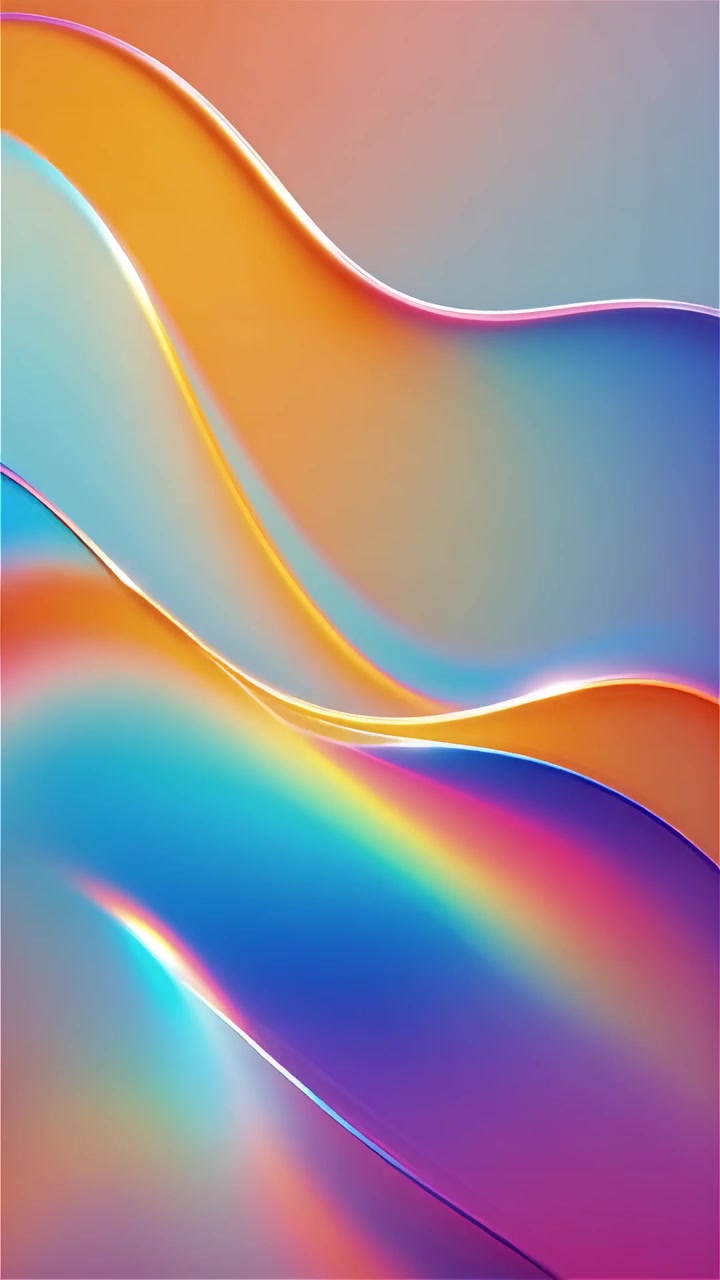 Abstract Colorful Gradient Motion Background 4K