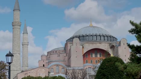 hagia sophia 的廣場拍攝時間延遲