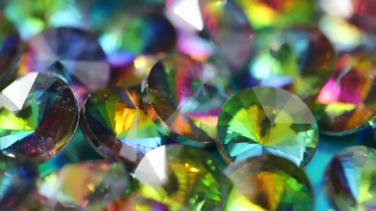 다채로운 그라디언트 유리 구슬 배경 아름다운 반이는 배경