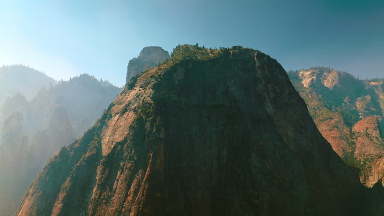 Mountain Peak in Yosemite National Park