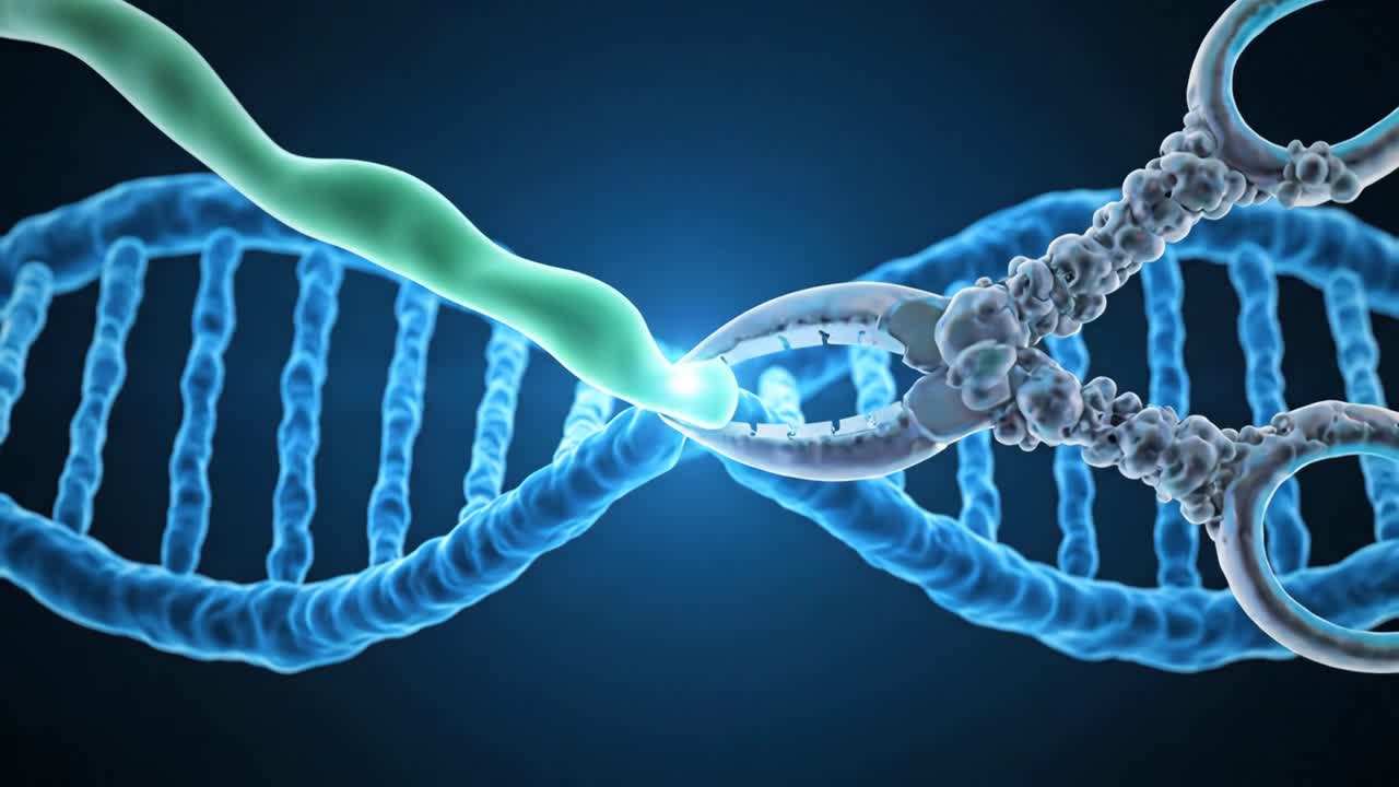 DNA Manipulation Concept