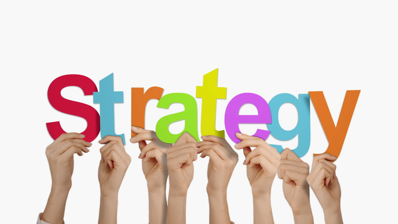 손을 들고 있는 전략