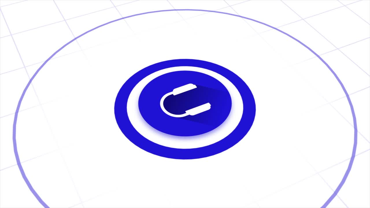 diseño del icono de los auriculares