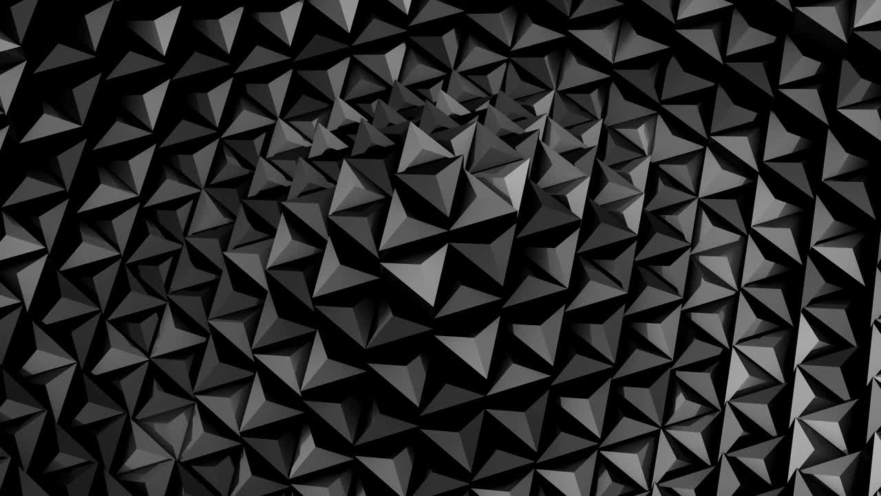 треугольники сформировали волну