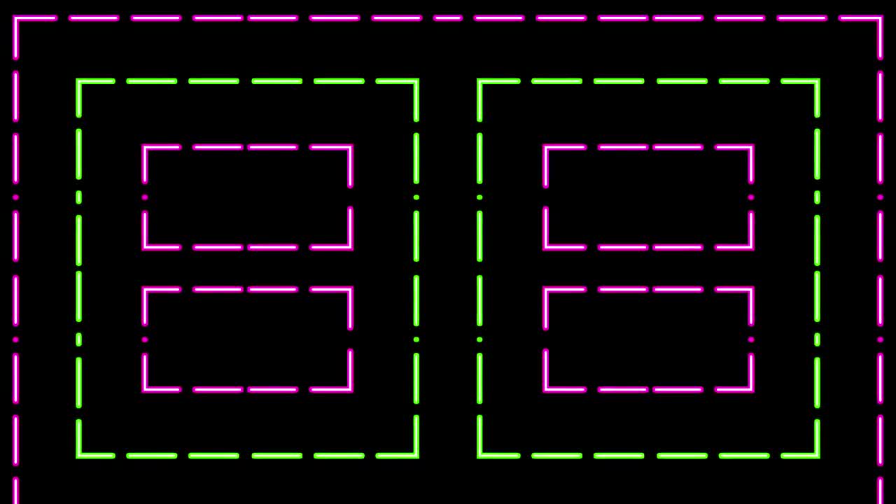 vj 루프 만화경 네온 모션 배경