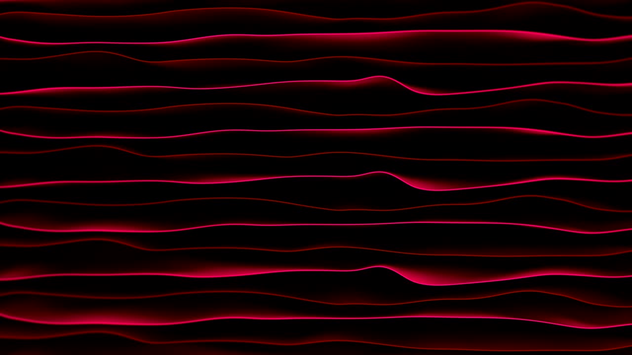 Abstract technology themed animation with undulating waves.