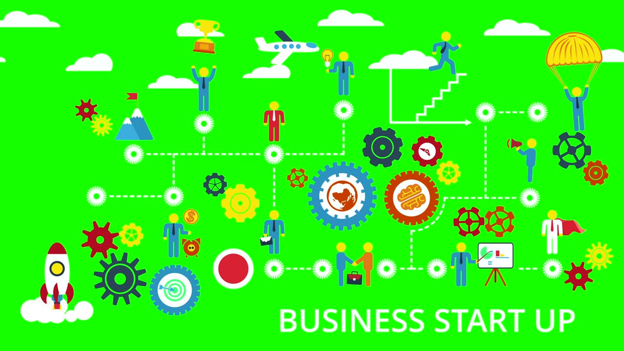 Entrepreneurship and Career Ladder. Business start up.