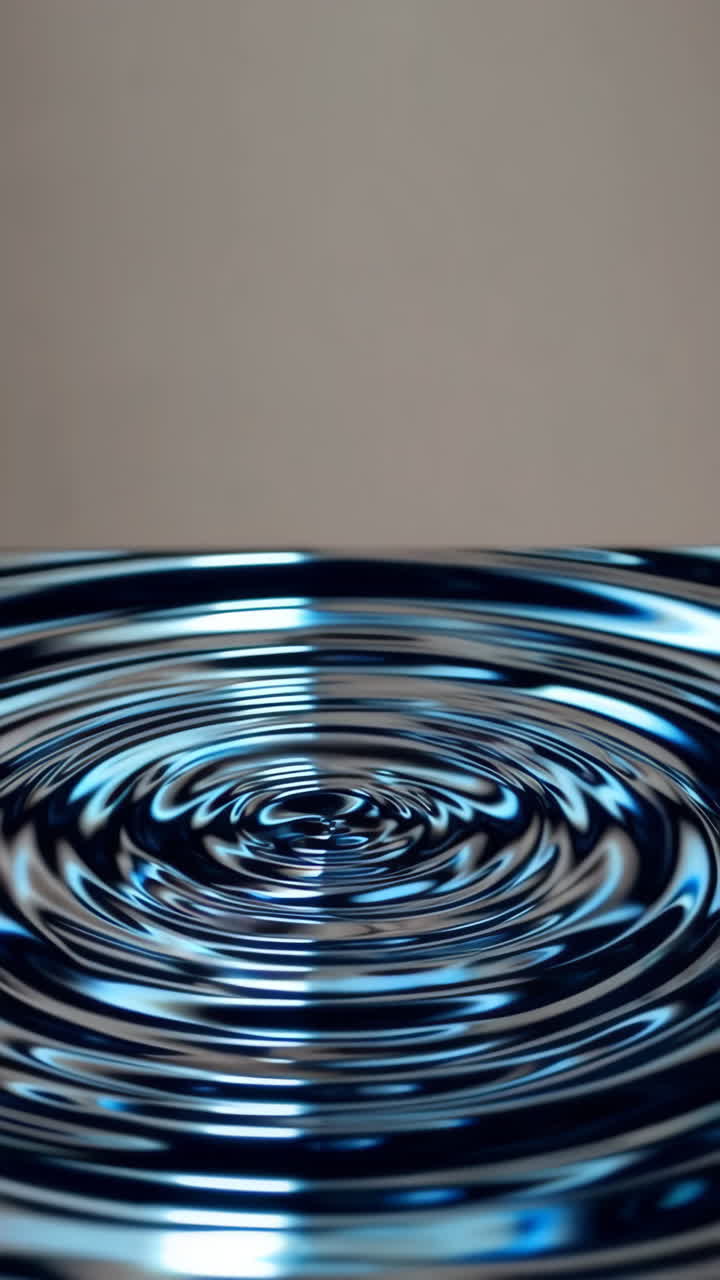 Dark Blue Water Ripples
