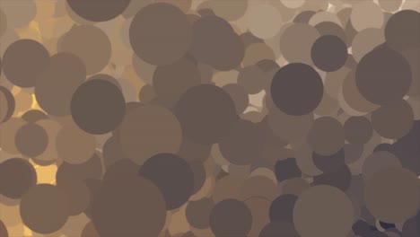 abstract gold circles background