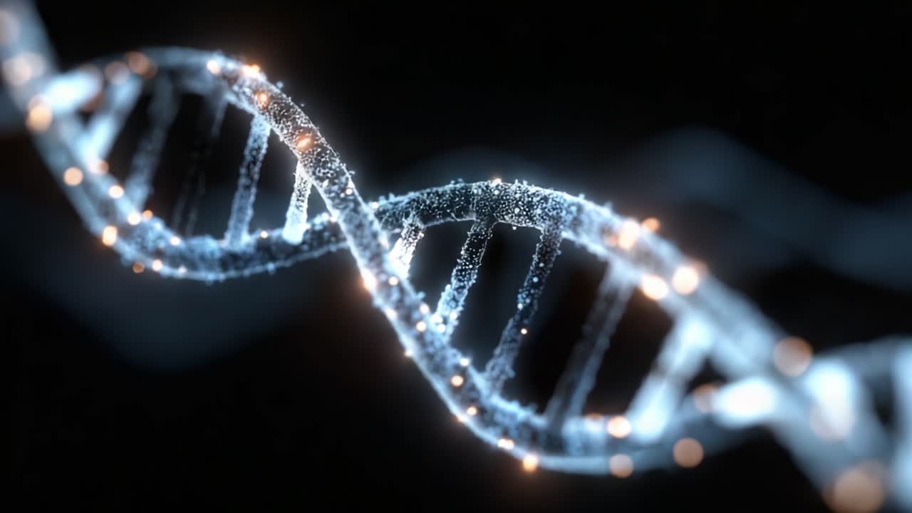 Exploring the Intricacies of DNA Structure: A Detailed Visual Analysis of the Helical Molecule and Its Significance in Genetic Research