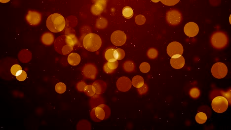 partículas de polvo abstracto luz bokeh títulos de movimiento bucle de fondo cinematográfico