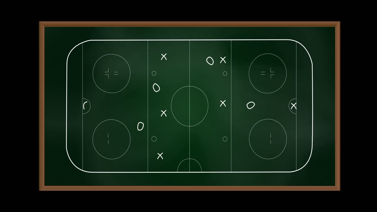 블랙보드 에 있는 게임 계획 의 애니메이션