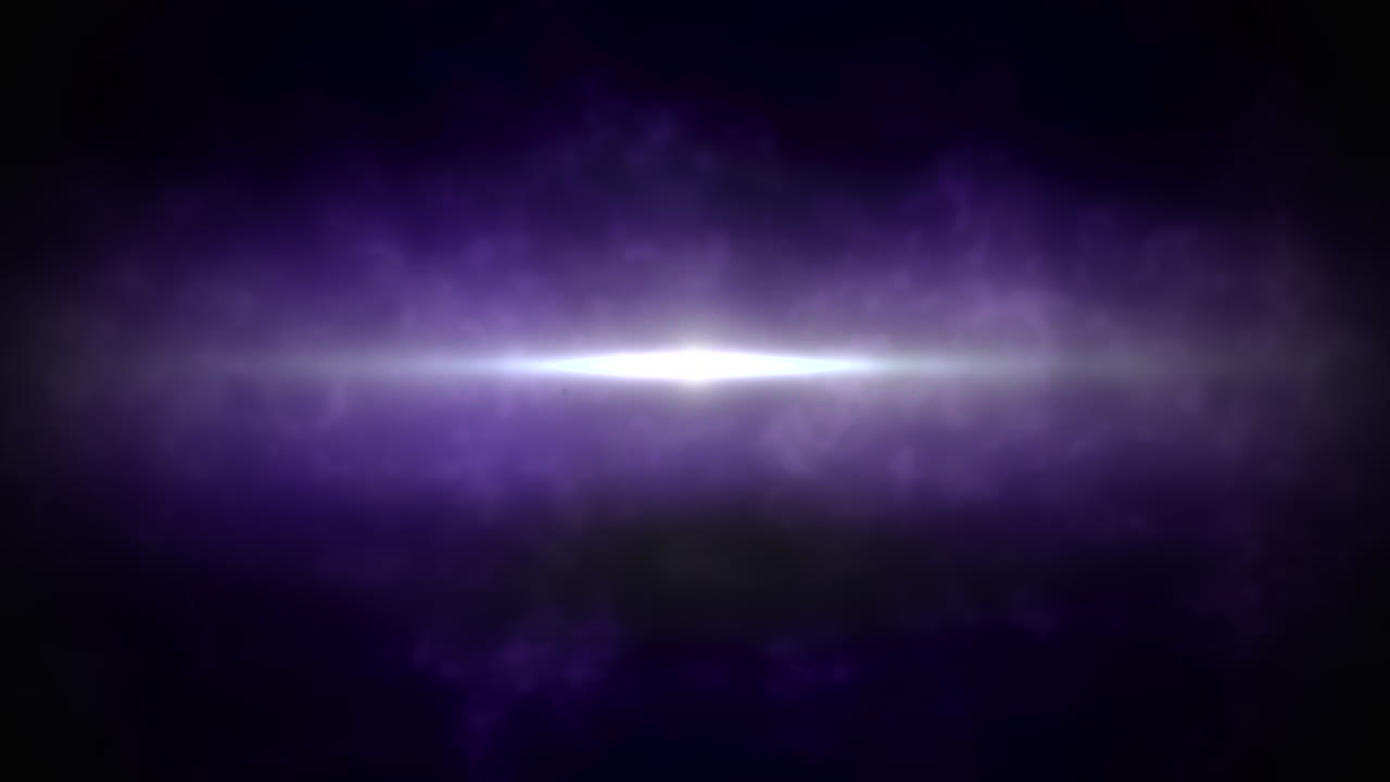 Earth Day shines in glowing letters on mysterious purple background