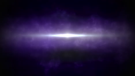 earth day shines in glowing letters on mysterious purple background