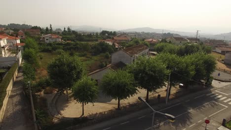 Cambio-De-Techo-De-Vista-Aérea-En-Edificio-Antiguo