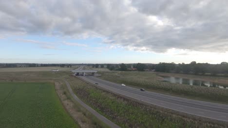 aerial drone footage of the ndr