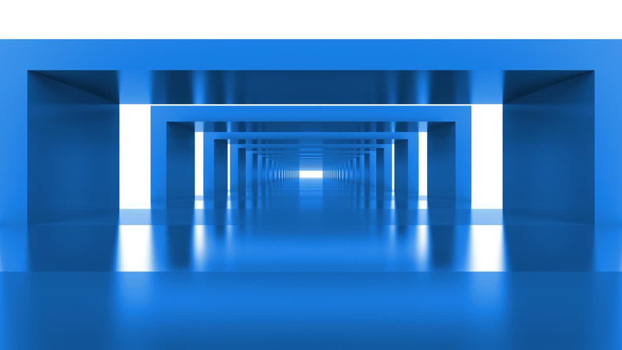 4k 추상 디지털 배경 터널