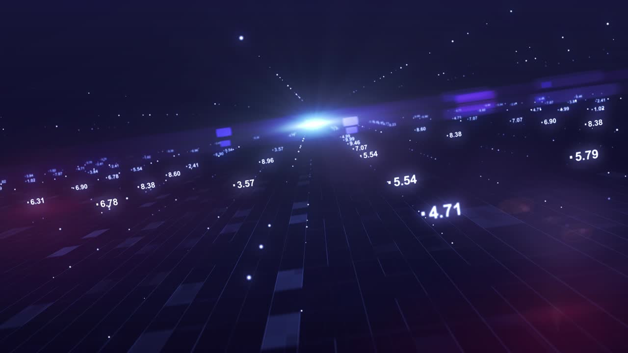 visualización de grandes datos, tecnología impulsada por datos de red, fondo digital futurista, red social o representación de análisis de negocios